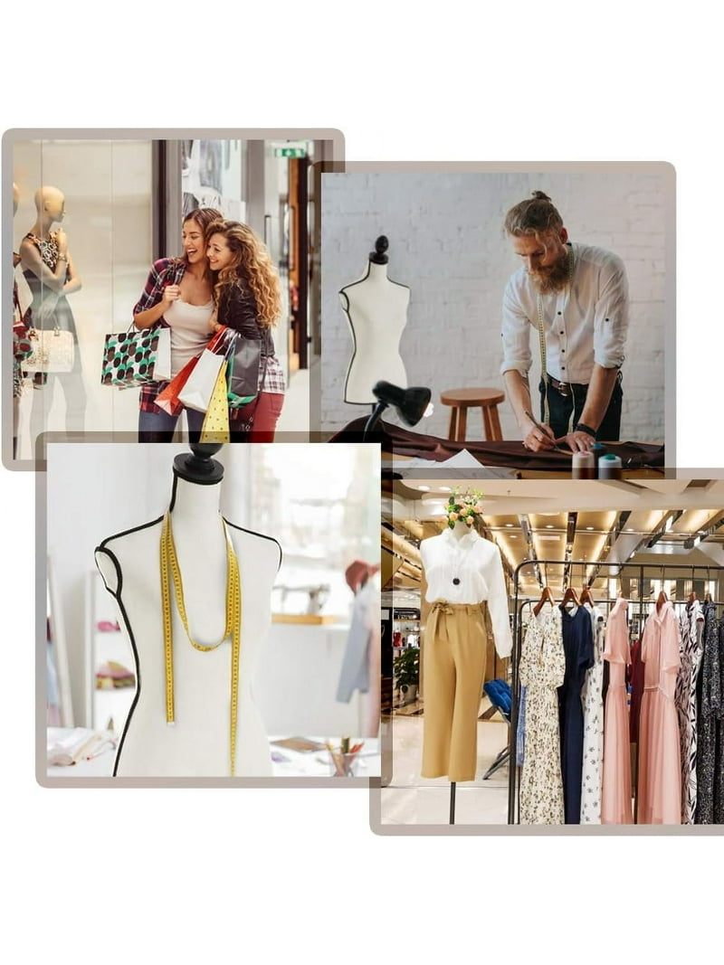 BuySphere Mannequin Torso Manikin Dress Form 59-67 Inch Height Adjustable  Female Dress Model Display Torso Body Tripod Stand Clothing Forms (Cream,  59-67 Inches) - Walmart.com, image size:800x1067