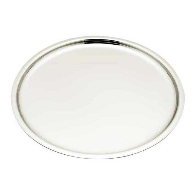 Charola Para Pizza Grande 28cm De Acero Inoxidable Moven