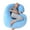 Bright Blue, variant on Pregnancy Pillows, Soft U-Shape Maternity Pillow with Removable Cover - Full Body Pillows for Adults Sleeping - Pregnancy Must Haves - Jumbo 51 Inch - Bright Blue