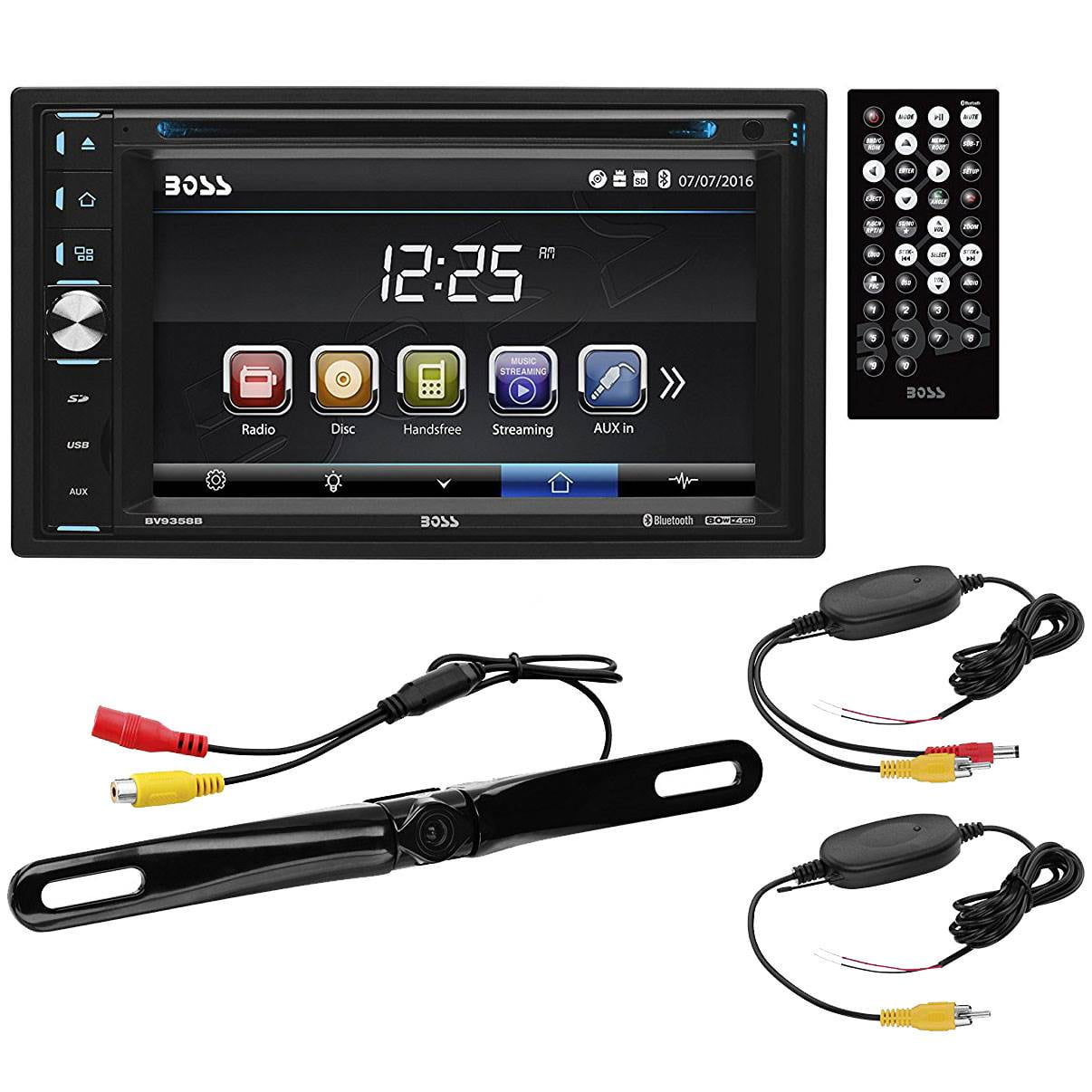 Boss Audio Double DIN Multimedia Player with Video and Boss Audio Double DIN Multimedia Player with Video and