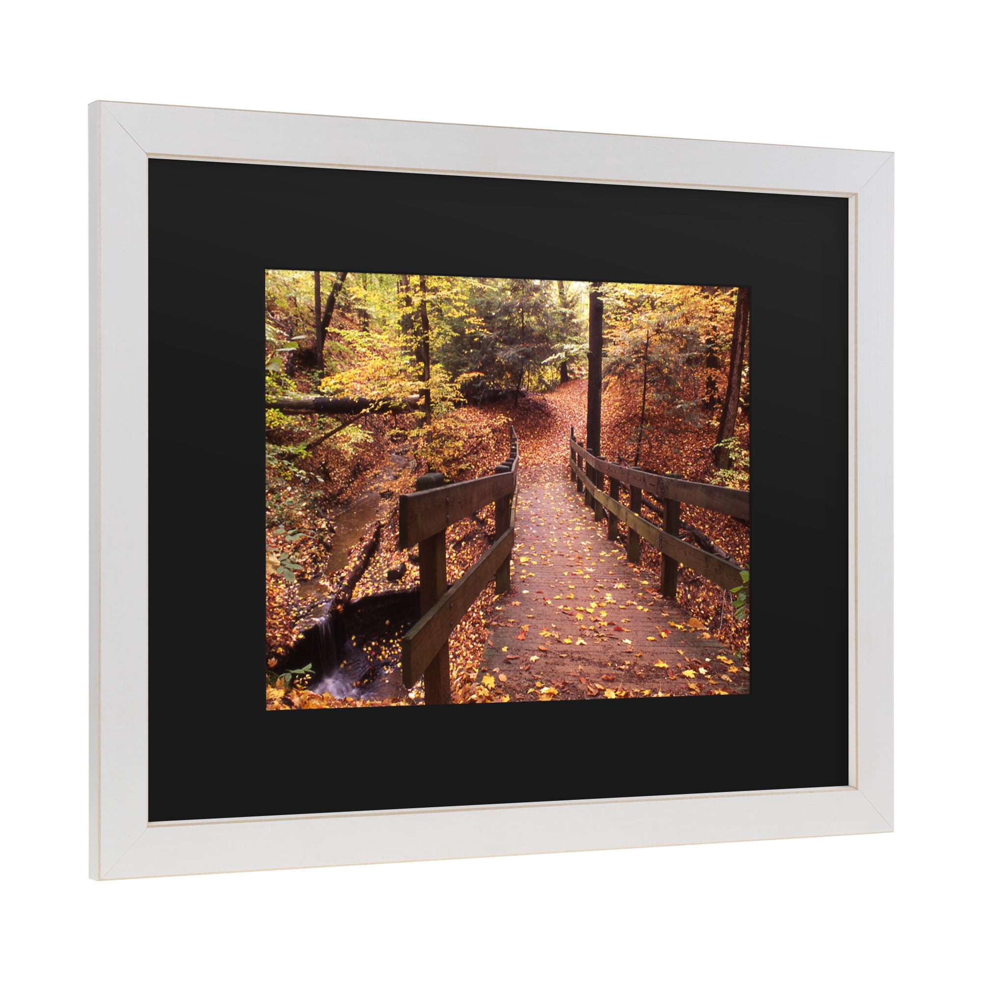 Trademark Fine Art 'Autumn Bridge' Canvas Art by Kurt Shaffer