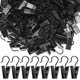 thumbnail image 1 of 100 Pack Small Curtain Clips Curtain Hooks for Outdoor String Lights, Stainless, 1 of 5