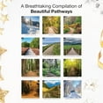 thumbnail image 3 of Untamed & Beautiful Pathways 2026 Wall Calendar 12 Month | 12" x 24" Open | Thick & Sturdy Paper | Holiday Gift | Scenic Nature Calendar 2026, 3 of 3