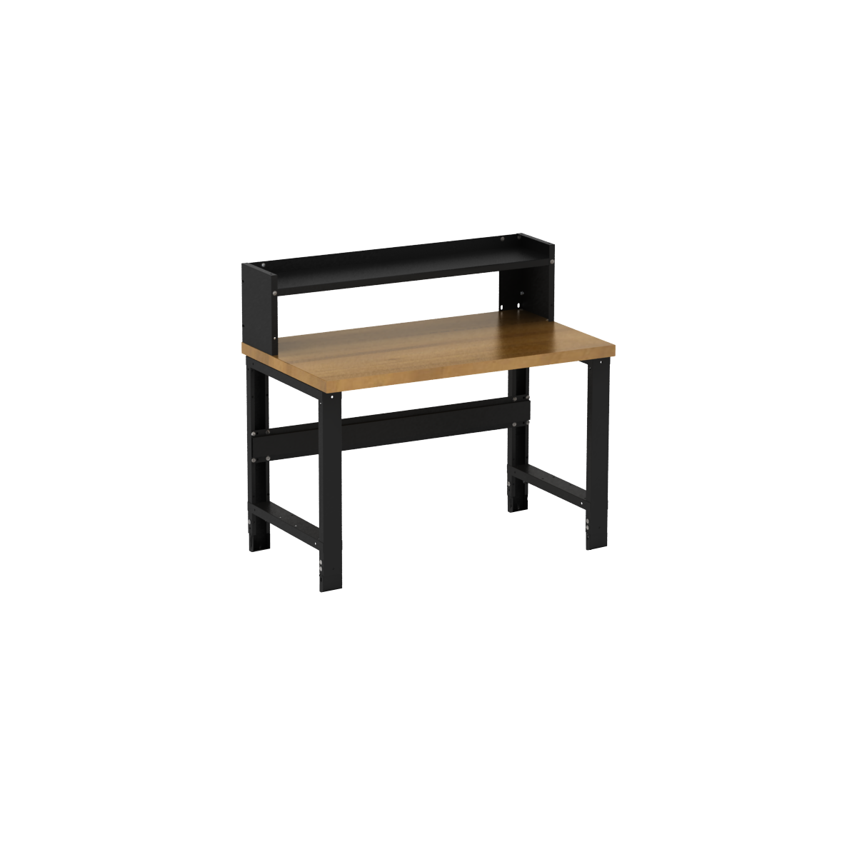 Borroughs Adjustable Height Heavy Duty Workbench with Top and Ledge