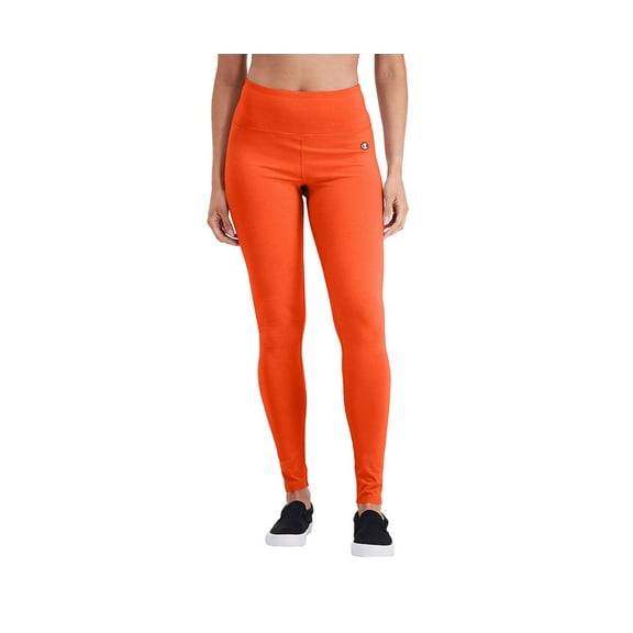 Champion Everyday Legging Womens Active Pants Size S, Color: Orange