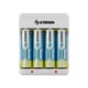 thumbnail image 1 of Cargador de pilas AA y AAA Steren. Incluye 4 pilas AA recargables. Steren CRG-015, 1 of 2