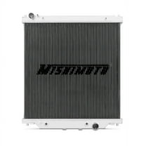 Mishimoto MMRAD-F2D-03 Aluminum Radiator Compatible With Ford 6.0 Powerstroke F250 F350 F450, Ford Excursion 2003-2007
