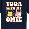 thumbnail image 3 of SpongeBob SquarePants - Yoga With My Omie Spongebob and Patrick - Men's Short Sleeve Graphic T-Shirt, 3 of 6