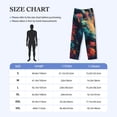 thumbnail image 4 of Gukieu Colorful Flower Goat Print Men's Home Trousers, Elastic Drawstring Home Pajamas Clothing Suitable for Adult Men-3X-Large, 4 of 6