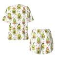 thumbnail image 5 of Xecao Avocado Playing Music print Swimsuit for women, Summer-ready, sporty style.Quick-dry fabric. Many sizes & colors., 5 of 9
