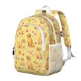 thumbnail image 2 of Golden Retrievers and Flowers Backpack for School,Cute School Bag,Schoolbag with Adjustable Shoulder Straps & Padded Back,15"x11.42"x5.5", 2 of 6