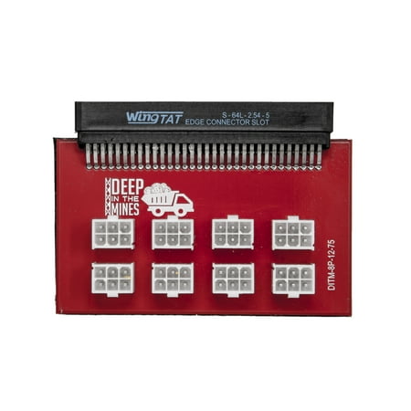 Deep In The Mines DITM-8P-12-75 breakout board for DPS-1200FB DPS-750RB