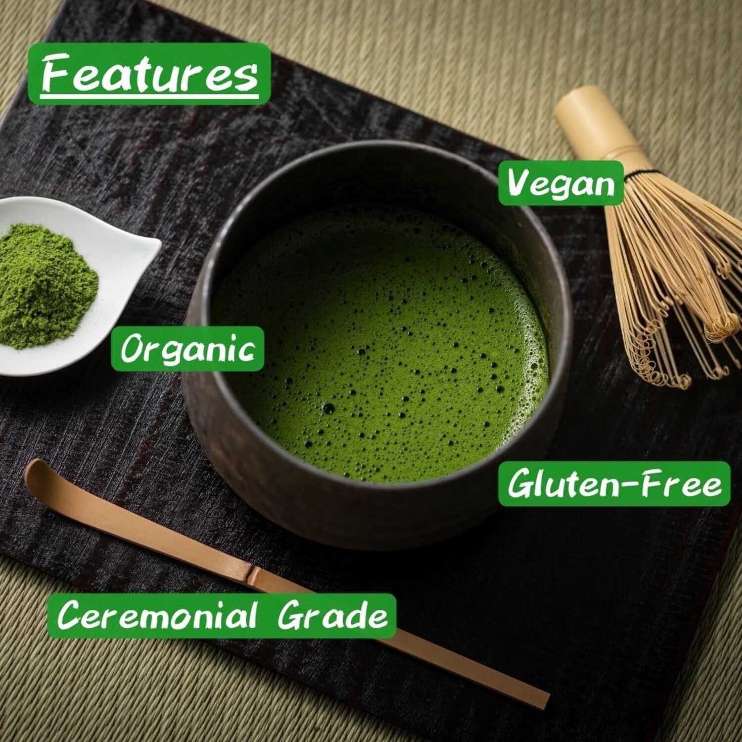 Morihan Premium Organic Rich Deep Flavor Uji Matcha Powder 500g Kyoto Japan - Tokyo Sakura Mall