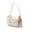 White, variant on NCY kawaii ita bag, Clear Pin Display Window & Insert, Large Nylon Crossbody Messenger Tote for Anime Conventions & Concerts | Anime