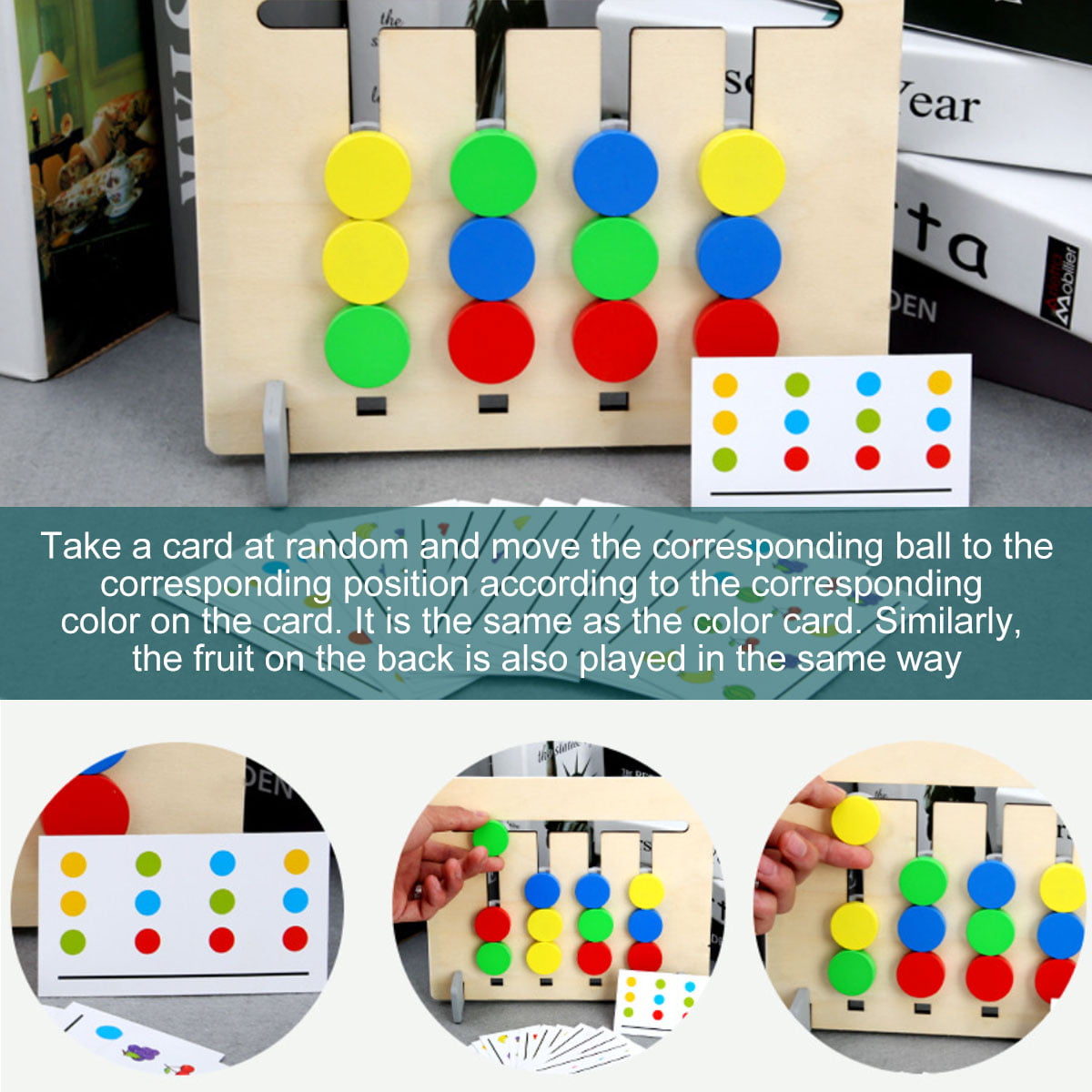 Double-Sided Matching Game – AbacusToyStore