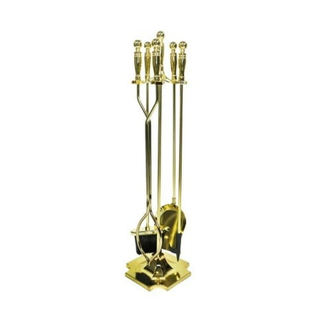 Minuteman International 4 Piece Ball Handle Fireplace Tool Set