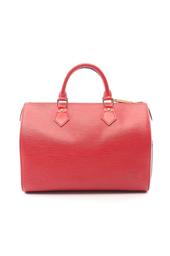 Pre-Owned Louis Vuitton Speedy 30 Handbag, Epi Leather, Women's, Red, M43007