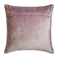thumbnail image 3 of The HomeCentric Decorative Pillow Covers Purple 26"x26" (65x65 cm) Velvet Quilted, Embroidery & Geometric Cushion Covers For Sofa, Geometric Modern Style - Quilted Stria, 3 of 3