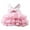 Pink, variant on Deal Countdown! Pet Spring Summer Breathable Skirt Dog Cat Clothing Pet Clothes Birthday Gift For Pet Dog Cat L