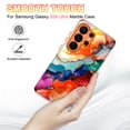 thumbnail image 5 of CASEFIV for Samsung Galaxy S26 Ultra Case,Marble Pattern Design Slim Rugged Shockproof Protective Anti-Scratch Phone Cover for Women Men Girls,Purple Blue Marble, 5 of 7