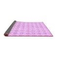 thumbnail image 2 of Ahgly Company Indoor Square Abstract Purple Modern Area Rugs, 7' Square, 2 of 4