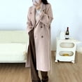 thumbnail image 3 of Vedolay Coats Womens Solid Color Open Front Office Long Sleeve Blazers Jacket with Pockets,Khaki 4, 3 of 4