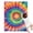 Rainbow Tie Dye, variant on Rainbow Tie Dye Mandala Pattern Blanket,Comfortable Soft Flannel Throw Blanket,All Season,Warm Lightweight Blankets for Sofa Bed Couch Living Room Chair,30"x40"