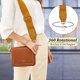 thumbnail image 5 of Sonducket Correa de bolso de PU de estilo clásico para bolsos, reemplazo directo y exquisita correa de bolso de hombro artesanal Bolsas de mensajero y de hombro Amarillo, 5 of 6