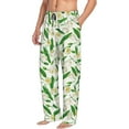 thumbnail image 5 of Cauagu Tulips Flowers Mens Pajama Pants Sleep & Lounge Pants,PJ Bottoms with Pockets-Large, 5 of 7