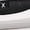 White And Black, variant on Shoes for Men White Base with Blue Accents, Fashion - Printed Details, Air Cushion Midsole for Comfort, Thick Sole with Textured Design, Breathable Upper, Streetwear Aesthetic