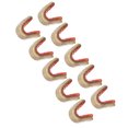 thumbnail image 1 of Fyydes 10X Archery Bow String Nock Brass Nocking Buckle Clip Hunting Bowstring Kits, 1 of 8