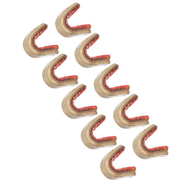 Fyydes 10X Archery Bow String Nock Brass Nocking Buckle Clip Hunting Bowstring Kits