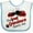 White and Blue, variant on Inktastic My Great Grandma Loves Me with Cute Ladybugs Boys or Girls Baby Bib
