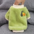 thumbnail image 2 of STGRGFHY Dog sweaters for small dogs,dog coats for small dogs,Dog Sweaters for Small Dogs Girl,Pack Warm Fleece Dog Sweater for Winter, Cute Puppy Clothes Small Doggie Coat for Girls Green L, 2 of 6