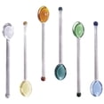 thumbnail image 5 of QUMONIN 6Pcs Heat Resistant Glass Tasting Spoon for Tea & Dessert, 5 of 6