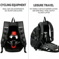 thumbnail image 6 of LADYGYM 40L Waterproof Bike Backpack for Men, Black, Waterproof Travel Backpack, 6 of 7
