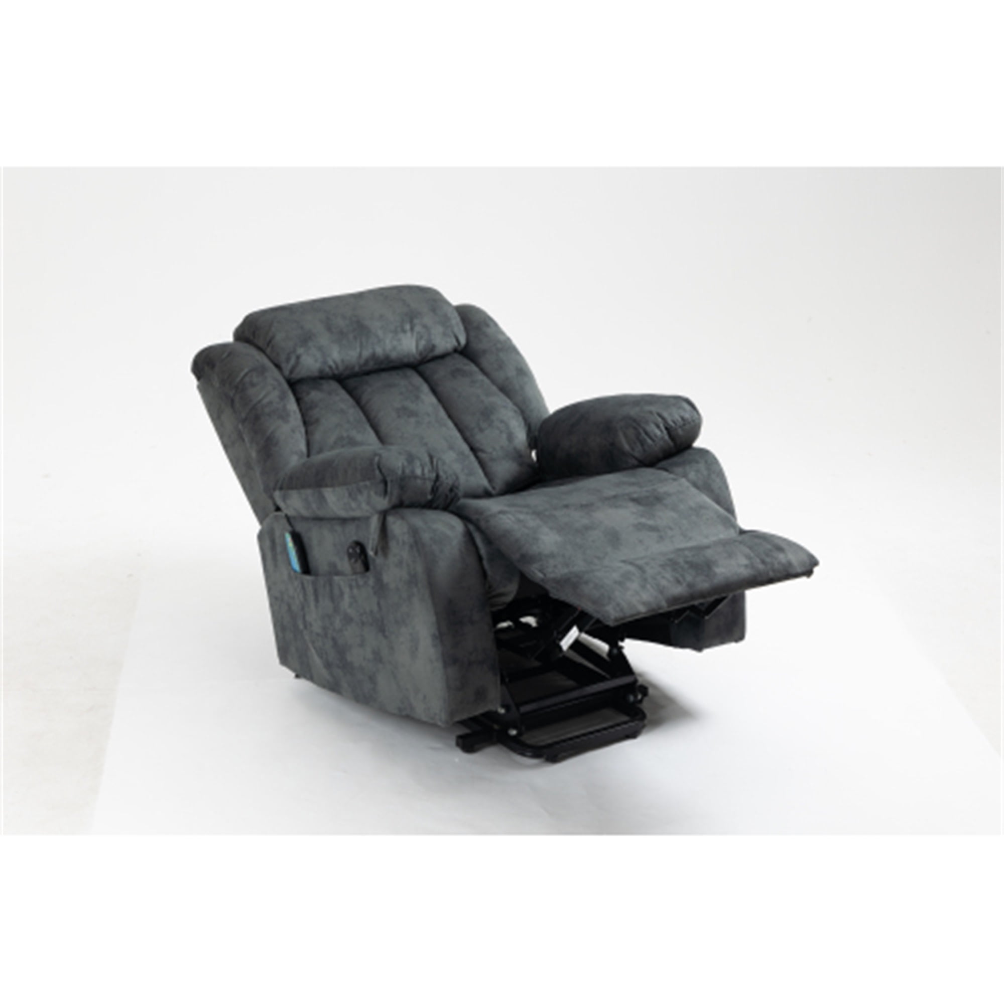 Kadyn Push-Back Recliner, Single Sofa Home Theater Chairs Power Electric Reclining for Elderly with Backrest for Living Room, Gray Kadyn Push-Back Recliner, Single Sofa Home Theater Chairs Power Electric Reclining for Elderly with Backrest for Living Room, Gray