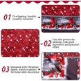 thumbnail image 4 of Mantel Navideño 180 X 150 Cm Manteles Navideños Rectangulares Mantel Navideño Rojo Caminos De Mesa De Comedor Camino De Mesa Navideño Lavable Grande, 4 of 5