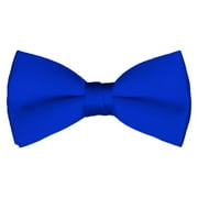 Solid Royal Blue Men's Pre-Tied Bow Tie