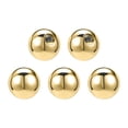 thumbnail image 3 of QQTDFG 5-50Pcs 16G Stainless Steel Replacement Balls for Ear Nose Lip Eyebrow Piercing-Gold-5mm-10pcs, 3 of 3