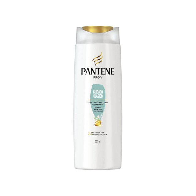 Pack de 12 Shampoo Pantene 2 en 1 Cuidado Clásico 200 ml Pantene Cuidado Clásico