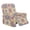 Boho Mandala Beige, variant on Xixirimido Tropical Hibiscus Flowers Pattern Recliner Chair Cover, 4-Pieces Stretch Recliner Covers for Recliner Chair Soft Reclining Chair Slipcover Furniture Protector for Pets Kids