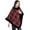 Blackred, variant on Women Shawl Wrap Cardigan Poncho Cape Thick Sweater Coat Winter Wool Shawl