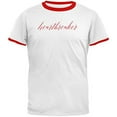 thumbnail image 1 of Heartbreaker Red Script Mens Ringer T Shirt, 1 of 1