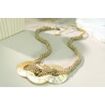 thumbnail image 5 of Intertwined Mother of Pearl Trio Statement with Coco Beaded Necklace, 5 of 7