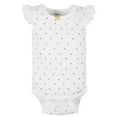 thumbnail image 6 of Gerber Baby Girls Tank Onesies Brand Bodysuits, 4-Pack, 6 of 11