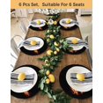 thumbnail image 4 of 15 Inch Round Placemats Set of 4, Dragon Flames Non Slip Heat Insulation PP Table Mats, Orange Dragons Abstract Modern Art Washable Place Mats for Kitchen Dining Party Table Decor, 4 of 7