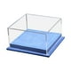 thumbnail image 4 of Caja de exhibición para autos de juguete a escala 1:64, base de cuero sintético resistente de 5 x 4,8 x 2,6 pulgadas, organizador de modelos de vehículos con cubierta de acrílico Azul, 4 of 10