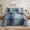 Abstract Blue-Queen, variant on Full Green Desert Comforter Bedding Set