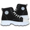 thumbnail image 3 of Tenis Para Mujer De Moda Estilo 1010Ka5 Marca Kadewe Acabado Textil Color Negro negro 26.5, 3 of 4